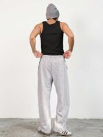 JMIERR Men's Casual Baggy Pants Wide Leg Travel Pants Streetwear Joggers with Pockets - Image 2