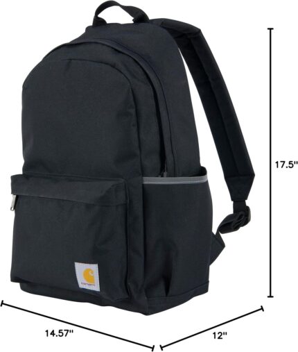 Carhartt 21L Classic Laptop Backpack, Water-Resistant Pack W/ 15